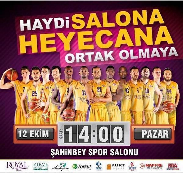 Gaziantep Basketbol takımı isim sponsoru