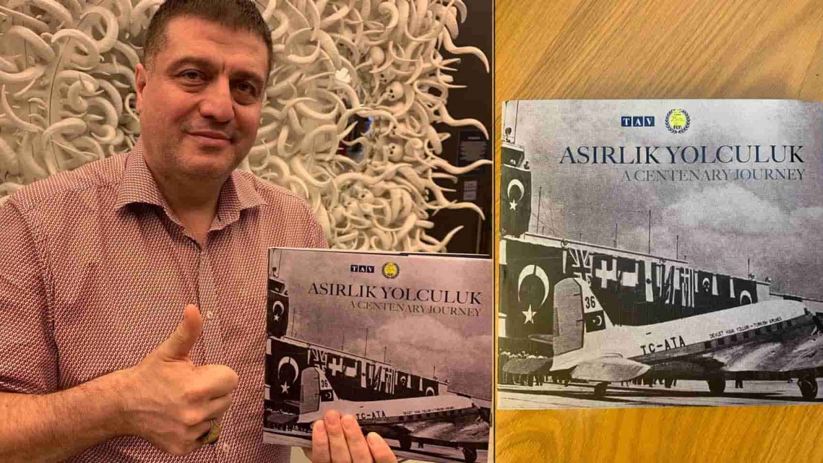 Atatürk Havalimanı’nın Tarihi TAV Havalimanları ve Fly Service Sponsorluğunda Kitaplaştırıldı