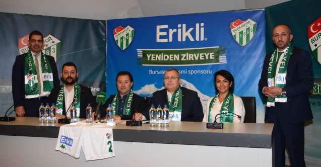 Erikli, Bursaspor’un Resmi Şort Sponsoru Oldu