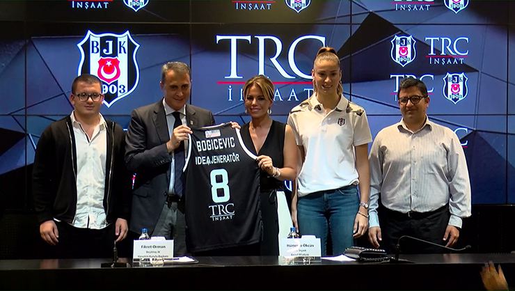 TRC İnşaat, Beşiktaş Kadın Basketbol Takımı’nın Yeni İsim Sponsoru Oldu