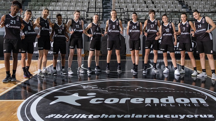 Corendon Airlines, Beşiktaş TRC İnşaat Kadın Basketbol Takımı’nın Sponsoru Oldu