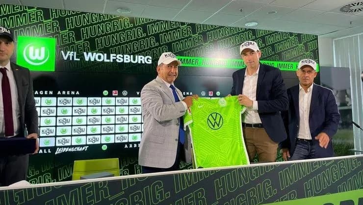Kiğılı, Bundesliga ekiplerinden Wolfsburg’a sponsor oldu