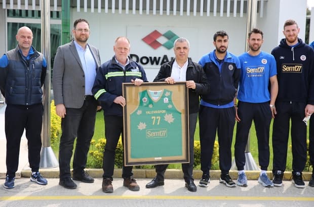 DowAksa, Yalovaspor Basketbol Takımına Sponsor Oldu