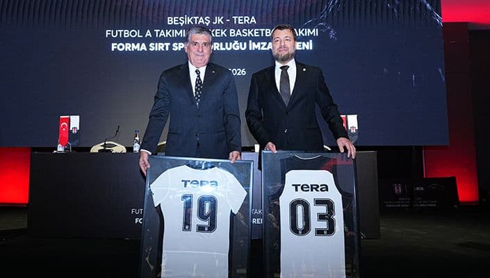 Beşiktaş ile Tera Arasında Futbol ve Basketbolu Kapsayan Sponsorluk Anlaşması
